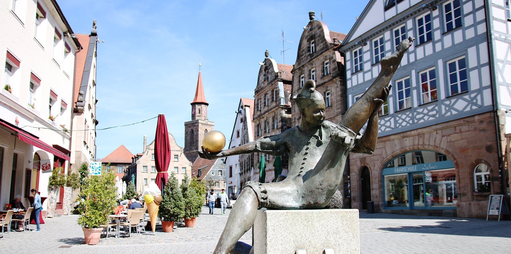 Der Grüne Markt in Fürth © TI-Fürth, Julia Stiller